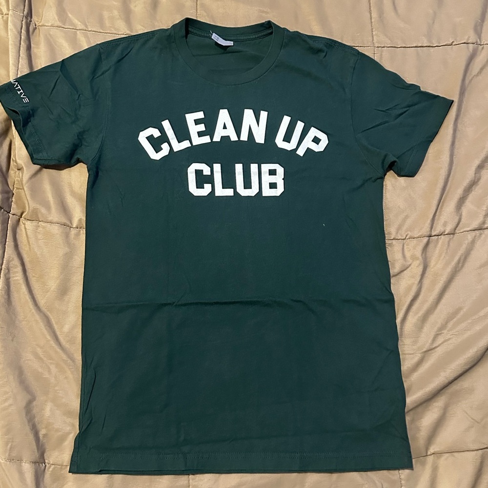 Affirmative Clothing Clean up Club tee- mighty morphin power rangers